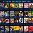 Kit OPL PS2 + Pendrive 128GB | Pronto Para Usar | +120 Jogos Brinde | Matrix